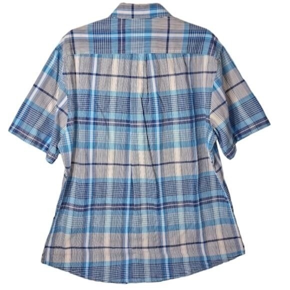 U.S Polo Assn. Men's Baby Blue & White Button Down Collard Shirt Size XL - Picture 3 of 11